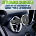 thumbnail image 3 of Cellet Inc. Magnetic Wireless Car Charger & Phone Mount - MagSafe Compatible Air Vent Holder, 3 of 10