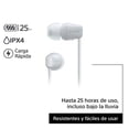 thumbnail image 4 of Audífonos Intrauditivos Inalámbricos Sony WI-C100/ Blanco, 4 of 4