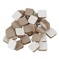 thumbnail image 1 of Felt Floor Furniture Protector Pads Chair Table Legs Protector 32 Pieces Khaki, 1 of 9