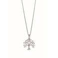 thumbnail image 1 of Sterling Silver Tree Of Life Pendant Womens Necklace, 18", 1 of 2