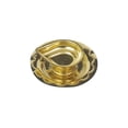 thumbnail image 3 of Swadeshi Desire Traditional Brass Diya for Puja | Pooja Aarti | Arti Deepak Deepam Oil Lamp for Home Temple Decor Gifts Puja Articles Decor Gifts (2) - DD Diya, 3 of 4