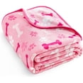 thumbnail image 1 of Allisandro Luxurious Dog Blanket, 350 GSM Super Fuzzy Microplush Fleece Pet, 1 of 7