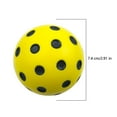 thumbnail image 4 of PU Foam Pickleball Balls: Noiseless, Sturdy for Indoor and Outdoor Play, Suitable for Professionals and Novices, 4 of 8
