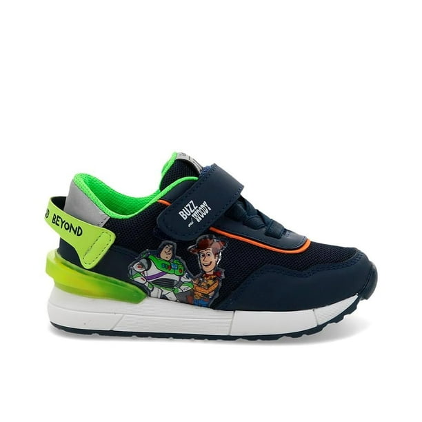 Tenis Para Niño Disney Talla 18 Azul Malla Uno