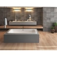 thumbnail image 2 of Malibu Home Roadknight Massaging Air Jet Bathtub 72"x 36"x 22" in Biscuit, 2 of 5