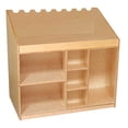 thumbnail image 2 of Wood Designs 6 Compartment Cubby, 2 of 2