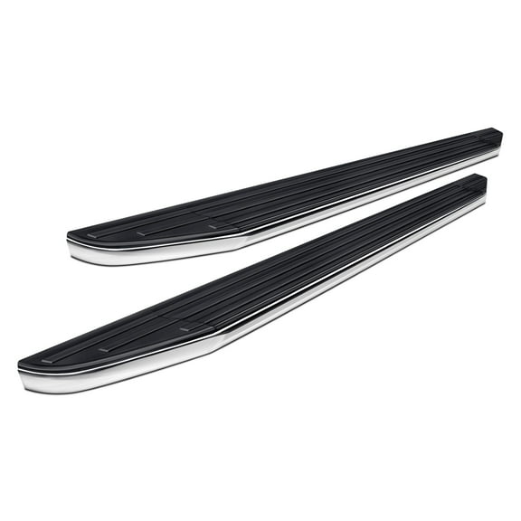 Black Horse Premium Running Boards Black Compatible with 2015-2023 Ford Edge-PR-EDGE15