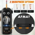 thumbnail image 3 of AFMAT Electric Pencil Sharpener for 7-11.5mm, Auto in & Out, Fully Automatic Rechargeable Hands-Free Pencil Sharpener, Black,New,7.9"H, 3 of 6