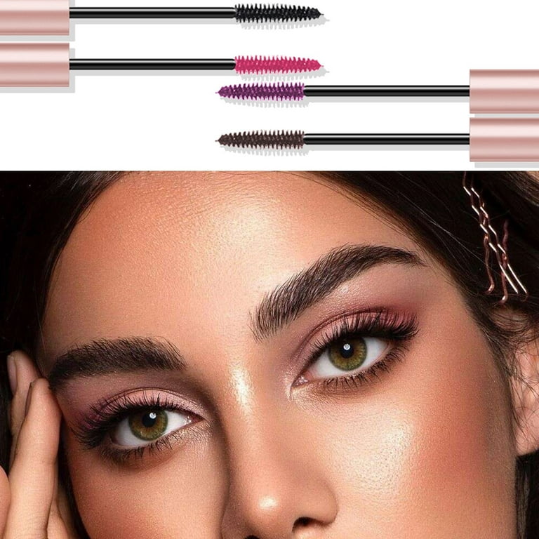 Wiueurtly Empty Mascara Tube and Wand Color Mascara The Small Brush Head Is Clearly Waterproof Mascara Thick Slender Curly Not Agglomerated and Not