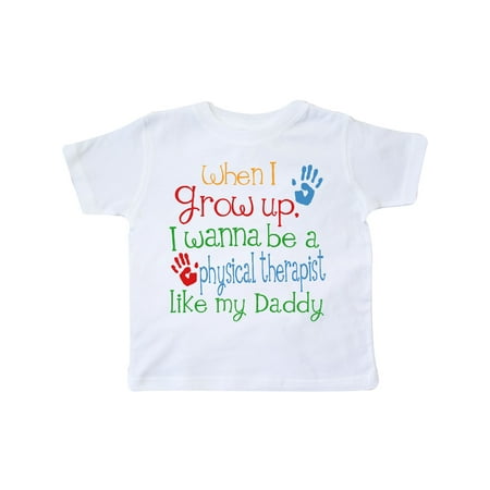

Inktastic Physical Therapist like Daddy Gift Toddler Boy or Toddler Girl T-Shirt