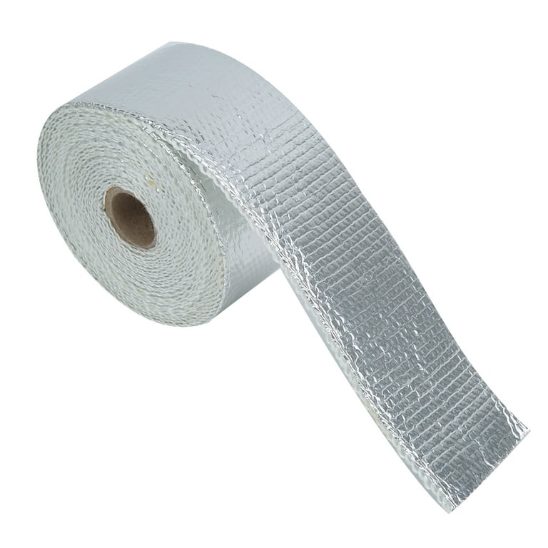 Pipe Insulation Wrap Heat Wrap Roll Exhaust Pipe Cotton Thermal Wrap Foil  Wrap Tape Fibreglass Silencer