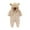 Beige, variant on Timegard Baby Boys Girls Clothes Newborn Cute Warm Thick Onesie Winter Toddler Cute Footies Rompers