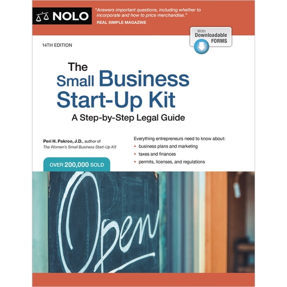 The Small Business Start-Up Kit: A Step-By-Step Legal Guide, (Paperback)