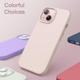 thumbnail image 6 of JETech Silicone Case for iPhone 15 Plus 6.7-Inch, Silky-Soft Touch Full-Body Protective Phone Case, Shockproof Cover (Light Pink), 6 of 6