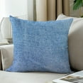 thumbnail image 3 of LALILO Throw Pillow Covers Jeans Denim Blue Cloth Clothing Color Cushion Cover 18" x 18", 2 Pack, 3 of 6
