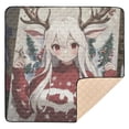 thumbnail image 6 of WOBOGO The Antler Lass Baby Playmats Extra Large Waterproof Rollable Activity Pads for Toddlers 50×50inch, 6 of 7