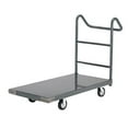 thumbnail image 2 of Platform Truck w/Steel Deck, 5" Rubber Casters with Ergo Handle, 60 x 30, 1400 Lb. Capacity, 2 of 3