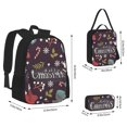 thumbnail image 2 of Balery Merry Christmas Mochila escolar 3 en 1 para niños: mochila resistente con lonchera térmica y estuche para lápices. Mochila escolar para niños y niñas., 2 of 7