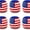 6Pcs, variant on Patriotic USA Flag Hand-Made Knitted Footbag Sack for Adults, Professional Stars & Stripes Kick Balls, Patriotic Crocheted Kickball Bean Bag for Juggling & Footbag Games,Exercise Bag for Fitness