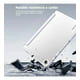thumbnail image 4 of Funda Protectora Transparente Smart Cover para Samsung Galaxy Tab A9 (8.7 Pulgadas) - Estuche Carcasa Rígida Antigolpes y Cubierta Color Lila., 4 of 5