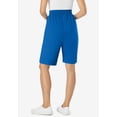 thumbnail image 3 of Woman Within Plus Size Elastic-Waist Knit Short, 3 of 6