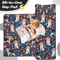 thumbnail image 4 of Beagle Dog Dog and Pioneer Flower Toddler Nap Mats for Kids Preschool,50"x20" Sleeping Mat Bag or Kids,Toddler Sleeping Bag,Toddler Nap Mat or Daycare, 4 of 6
