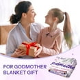 thumbnail image 3 of LHSHID Godmother Gift Godmother Gifts Blanket Godmother Gifts from Godchild Christian Gifts for Godmother Baptism Gifts for Godmother Ideas Godmother Blanket 40"x50", 3 of 8