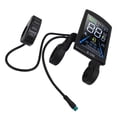 thumbnail image 1 of Electric Bike LCD Display, Scooter Display Lightweight Easy Installation Multi Purpose  for Camping, 1 of 7
