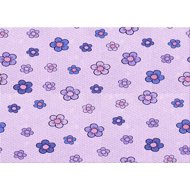 Ahgly Tapis Rectangulaire Lavable en Machine Intérieur Transitionnel Lilas Violet Riche, 8 Pieds x 12 Pieds