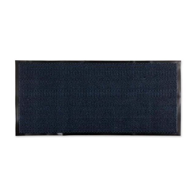 22 x 60 in. Blue & Black Walk Off Utility Runner Mat