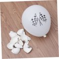thumbnail image 5 of OULII 10pcs Car Birthday Decoration Balloons Latex Decorations for Racing Theme Parties White, 5 of 5