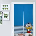 thumbnail image 3 of Cortina para puerta con diseño de pato Donald, 34 x 57 pulgadas, cortina opaca para puerta, cortina divisoria para privacidad de habitación, decoración del hogar, dormitorio, cocina, 2 paneles, 3 of 6