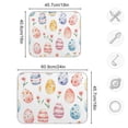 thumbnail image 3 of Easter Eggs Flowers Dish Drying Mat Dish Drainer Rack Mats Water Absorbent Non-Slip Easy Clean Heat Resistant for Kitchen Counter, 3 of 8