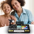 thumbnail image 4 of NAOJIE DJ Music Mixer Table Board Set Toy with Microphone,Lights - Interactive Musical Toys for Ages 3-12 | 100+ Sounds,Piano Keys,Disco Mode,Rechargeable, 4 of 6