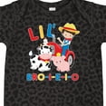 thumbnail image 4 of Inktastic Farmer Tractor Eieio Little Bro Boys Baby Bodysuit, 4 of 5