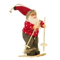 thumbnail image 4 of Santa Claus Doll, Santa Claus Sledge Figurine, Festive Statue, Xmas Santa Claus Ornaments for Table Party Indoor Decoration Style I, 4 of 8