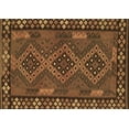 thumbnail image 1 of Ahgly Company Indoor Rectangle Southwestern Brown Country Area Rugs, 8' x 12', 1 of 4