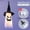 B, variant on RKSTN Halloween Decorations Halloween Lights, Halloween Decorations, Decorations String Lights, Hanging Lighted Ghosts Wizardhat Decoration For Indoor Outdoor Yard Decor 9.8*31.5in Halloween Decor