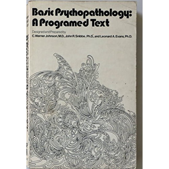 Pre-Owned Basic Psychopathology : A Programed Text, 9780470446089, 0470446080, Paperback,