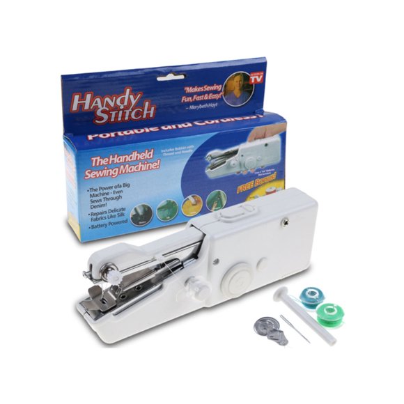 Portable Handy Stitch Battery Power Handheld Sewing Machine