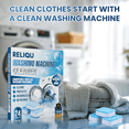 thumbnail image 3 of Reliqu Washing Machine Cleaner, For HE Top and Front Load Washers, 24 Count, 3 of 8