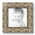 thumbnail image 2 of ArtToFrames 8" x 8" Silver Ornate Reverse Picture Frame, 8x8 inch Multi Wood Poster Frame (WOM-5098), 1 Pack, 2 of 7