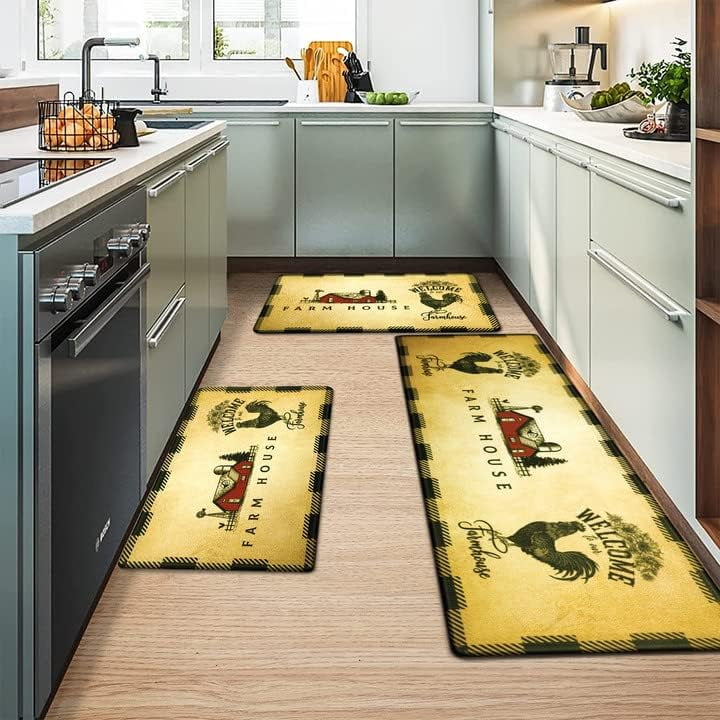 Farmhouse Rooster Kitchen Rugs And Mats 3 Piece Buffalo Plaid   0a36a940 69a2 498e 9e05 8a103d55abbd.4e40344d5c12d59cc66ebf6bf604be66 