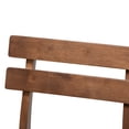 thumbnail image 5 of Baxton Studio Larine Modern and Contemporary Light Gray Fabric Upholstered Walnut Finished 2-Piece Wood Counter Stool Set Set, 5 of 9