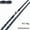 Legth-60cm, variant on Titanium Steel Twisted Rope Chain Necklace - 2-8mm Width, 19.7-27.6in Black Matte Necklace for Men & Women