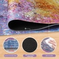 thumbnail image 4 of Desk Mat, Large Mouse Pad for Desk, Desk Pad Mat with Stitched Edges, Non-Slip Base Gaming Mousepad, Desk Matt for Desktop, Keyboard Mat Gaming Mouse Pad for Office Home, Yellow Purple, 4 of 6