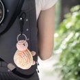 thumbnail image 6 of Daiosportswear Handcrafted Crochet Turtle Keychain Pendant, Unique Mother's Day Gift, Small Size 2.4x3.2x2.2in, Wool Material, Cute Ornament, Special Present, 6 of 6
