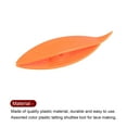 thumbnail image 4 of Uxcell Tatting Shuttles 63x17x10mm Colorful Plastic Shuttles Supplies 2 Pack, Orange Light Orange, 4 of 5