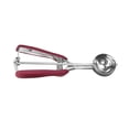 thumbnail image 2 of jesticaly 1.18 Inches Ice Cream Scoop Stainless Cookie Spoon Fruit Potato Digging Ball Scooper Wine Red 3cm, 2 of 6