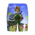 thumbnail image 2 of Lsque Pikmin Mens Sleep Pajama Shorts,Short Pajama Pants, Cotton Ultra-Soft Knit-Small, 2 of 9